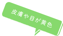 皮膚や目が黄色